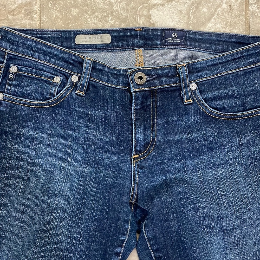 AG Adriano Goldschmied The Stilt cigarette ankle jean Sz 28R‎ - Picture 2 of 15